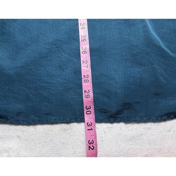 EUROPEAN CONCEPTS Men Silk Top Long Sleeve Button Front Sz L Green Luxury 8-15 - Picture 11 of 11